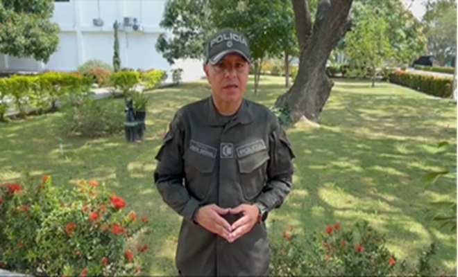 Declaraciones por parte del señor coronel Jorge Bernal comandante DENOR