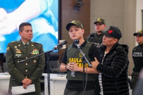 Director general Policía Nacional - Miguel Ayala rescatado