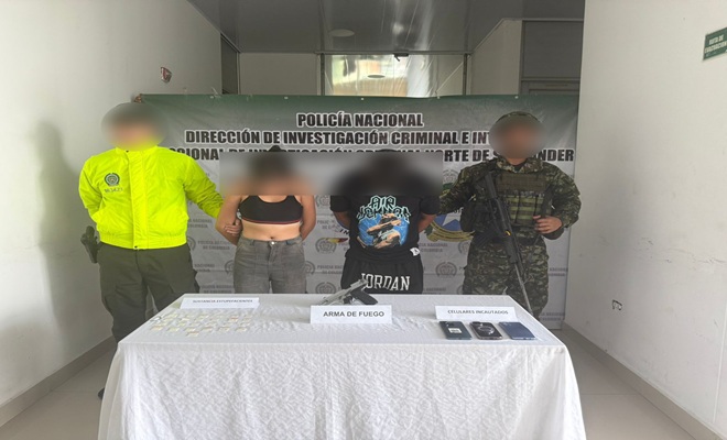 diligencias de allanamiento y registro, logr&oacute; la captura de dos ciudadanos.