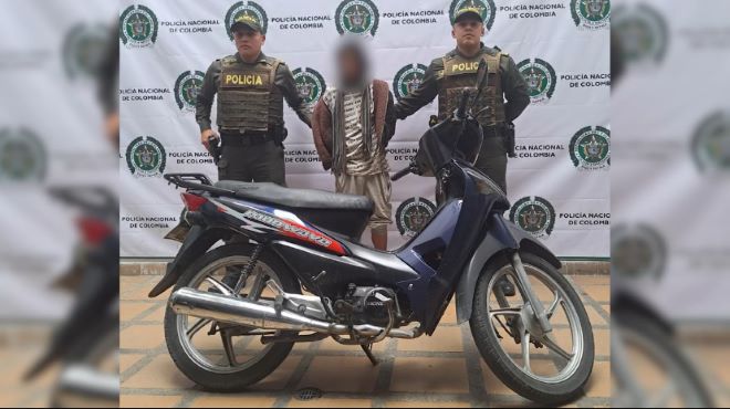Policía Nacional en Pasto captura a un hombre 