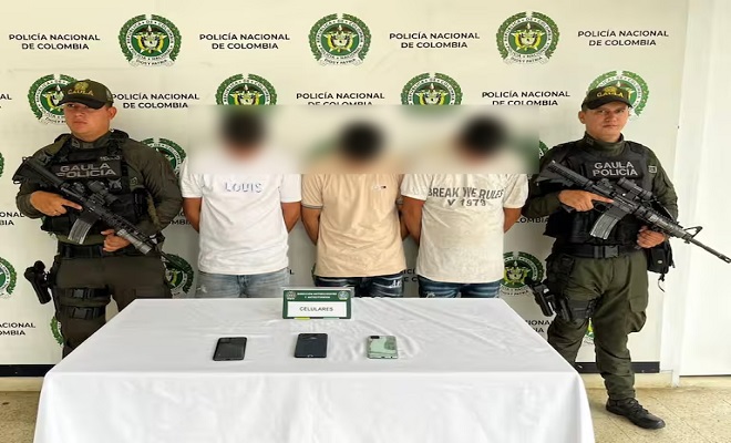 Captura de tres de sus integrantes conocidos con los alias de “Jeremías”, “Yilber” e “Iván” Captura de tres de sus integrantes conocidos con los alias de “Jeremías”, “Yilber” e “Iván”