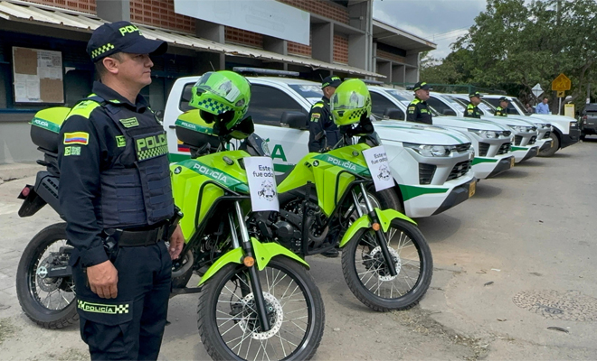 Entrega parque automotor