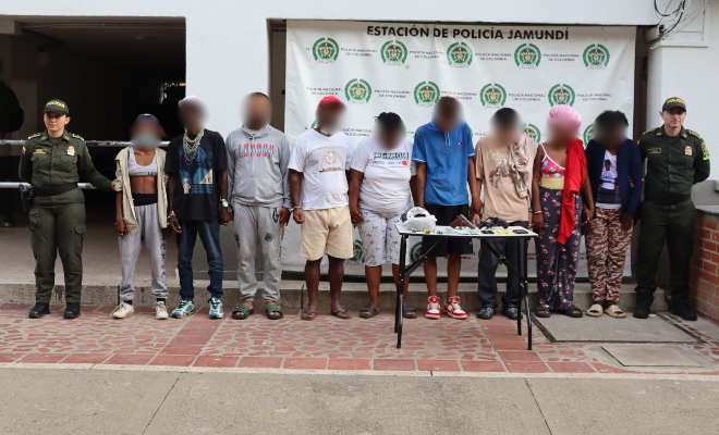 Operativos Jamundí Capturados por multicrimen