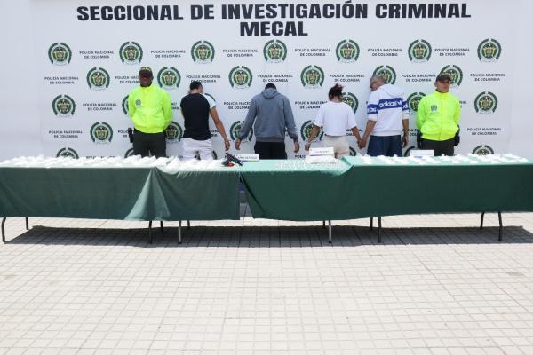 Capturados por microtráfico Ofensiva contra el tráfico de estupefacientes en Cali