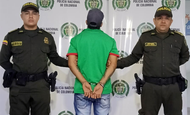La Policía Nacional capturó un hombre mediante orden judicial por el delito de porte de armas de fuego La Policía Nacional capturó un hombre mediante orden judicial por el delito de porte de armas de fuego