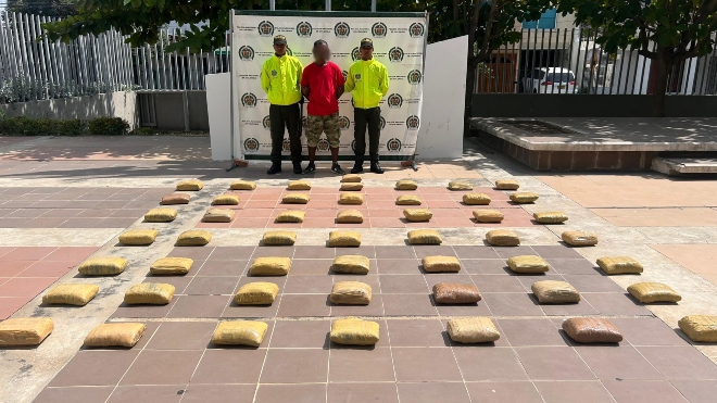 La Policía incauta mas de cincuenta kilos de marihuana La Policía incauta mas de cincuenta kilos de marihuana