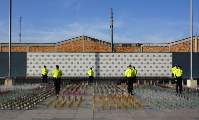 Rueda de prensa con balance de licor adulterado incautado en diciembre 2025