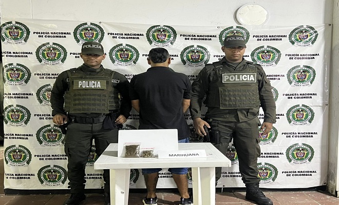 En el municipio de La Esperanza, se realizó la captura de un ciudadano de 25 años de edad, que tenía en su poder aproximadamente 50 gramos de marihuana En el municipio de La Esperanza, se realizó la captura de un ciudadano de 25 años de edad, que tenía en su poder aproximadamente 50 gramos de marihuana