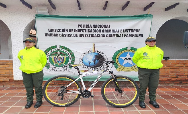 Recuperada una bicicleta de alto valor 
