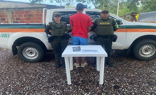 El primer caso se presentó en el kilómetro 58 de la vía Sardinata - Cúcuta, cuando los uniformados capturaron a un joven de 25 años El primer caso se presentó en el kilómetro 58 de la vía Sardinata - Cúcuta, cuando los uniformados capturaron a un joven de 25 años