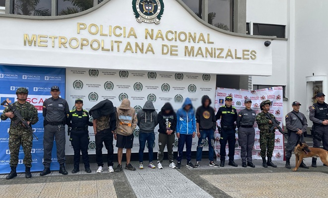 Seis capturados por narcomenudeo en Villamar&iacute;a