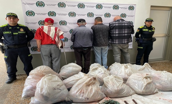 La Polic&iacute;a Captur&oacute; en Villeta a Cuatro Personas con un Extenso Prontuario Criminal