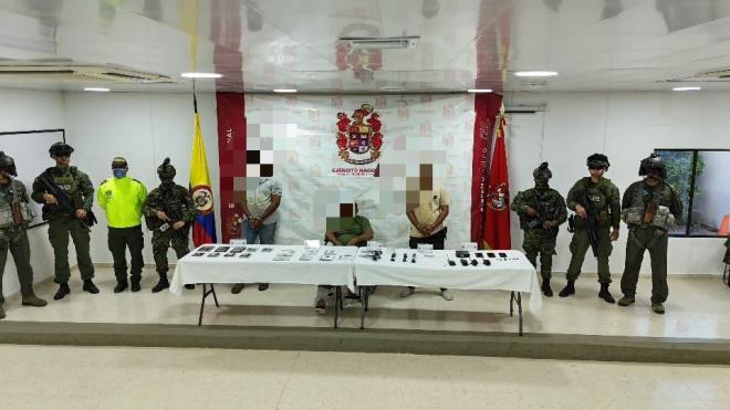Capturado en el municipio de Cáceres, Antioquia, alias “Bigotes”, segundo cabecilla de la Estructura Roberto Vargas Gutiérrez del grupo armado organizado, GAO Clan del Golfo.