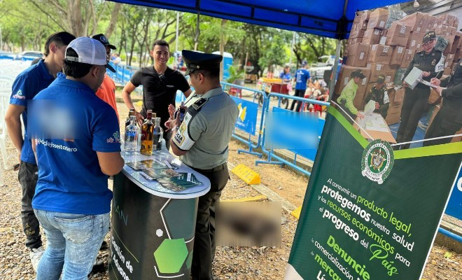 Policía Fiscal y Aduanera lidera campaña contra el contrabando en el Cesar