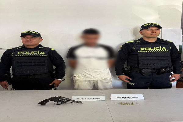 El capturado fue dejado a disposición de la autoridad competente Policía Nacional continúa trabajando en pro de la seguridad ciudadana.