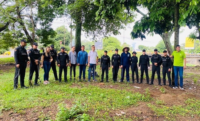 Policía Nacional, de la mano con el medio ambiente