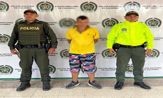 Policía captura a ciudadano por el delito de Acceso Carnal Violento en Concurso Heterogéneo con Hurto Calificado