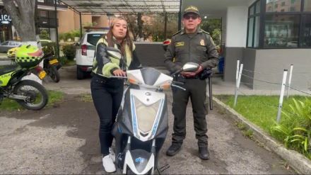 Policía recupera motocicleta  Una motocicleta hurtada en Medellín fue recuperada en Pasto