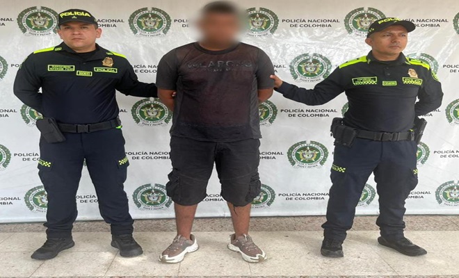 Polic&iacute;a Nacional captura a &ldquo;El Oso&rdquo; por orden judicial en Neiva