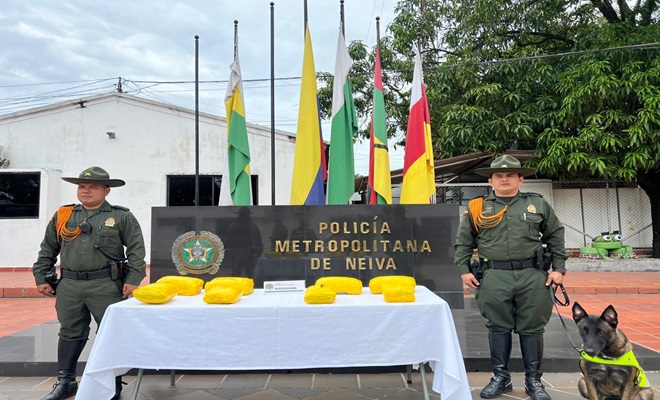Policia incauta 10 kilogramos de marihuana