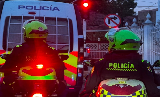Polic&iacute;a Nacional fortalece los operativos de seguridad en Turbaco para prevenir el delito