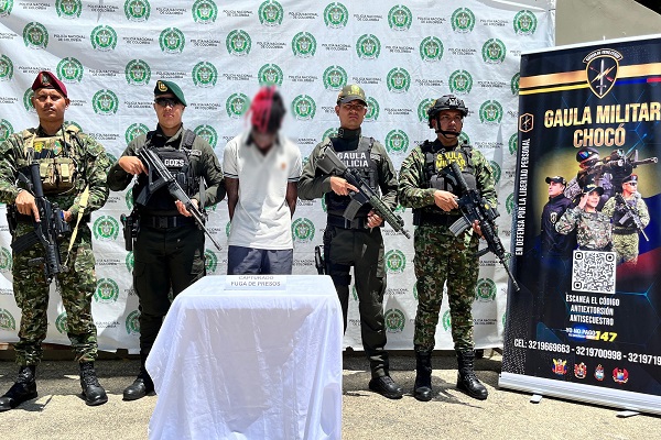Capturado alias “Ozuna” o “Batman”, integrante del GDCO Los Mexicanos en Quibdó Capturado alias “Ozuna” o “Batman”, integrante del GDCO Los Mexicanos en Quibdó