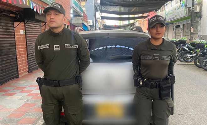 Dos capturados y un celular recuperado dejan operativos de seguridad en Apartad&oacute;