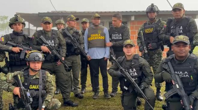 Policía Nacional rescata a ciudadano hondureño secuestrado en zona rural de El Tambo, Cauca Policía Nacional rescata a ciudadano hondureño secuestrado en zona rural de El Tambo, Cauca