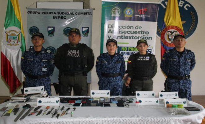 Resultados Megaoperativo Carcel Cómbita Resultados Megaoperativo Carcel Cómbita