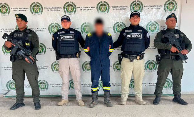 Alias 'Duvancito' es custodiado por autoridades de Colombia, ya que es requerido por España.