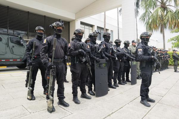 Seguridad COP16 Comando SWAT Policía Colombia