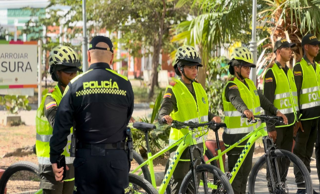 Polic&iacute;a Nacional, refuerza en el Festival Cienaguero