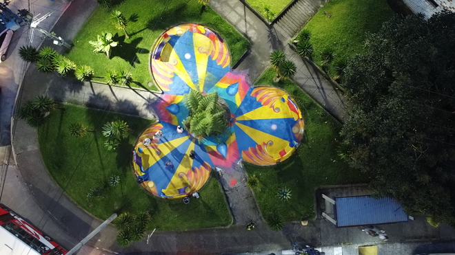 La actividad “Manizales de Pinta” inaugura su primera fase.  #Manizales