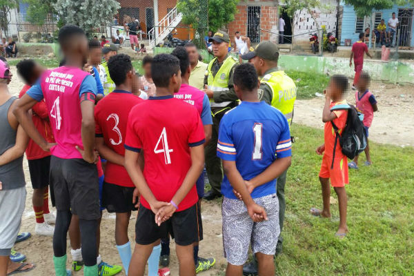 160 jóvenes participan en torneo de fútbol “Por la Paz y los Valores Actividades-de-prevención.