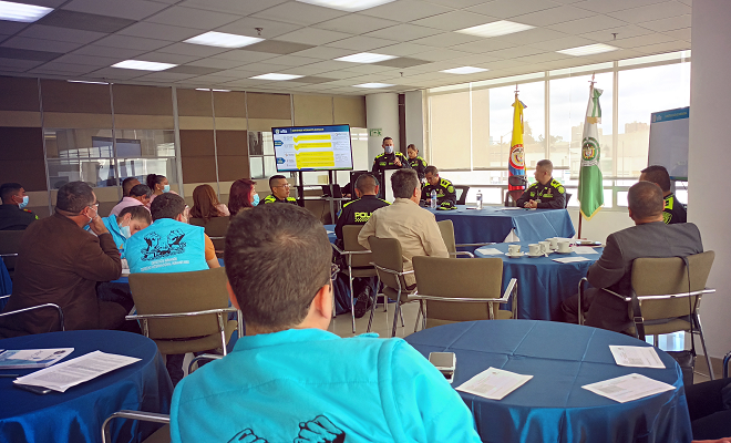 Acciones desarrolladas y rubro presupuestal