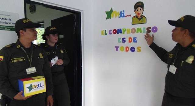 En-el-Meta-la Policía Nacional-apropia-el MTI-“inspirados en usted”