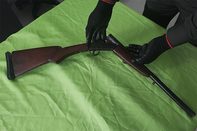 Capturado hombre en la vereda alto del guamo Lucha frontal contra el homicidio y el porte ilegal de armas de fuego