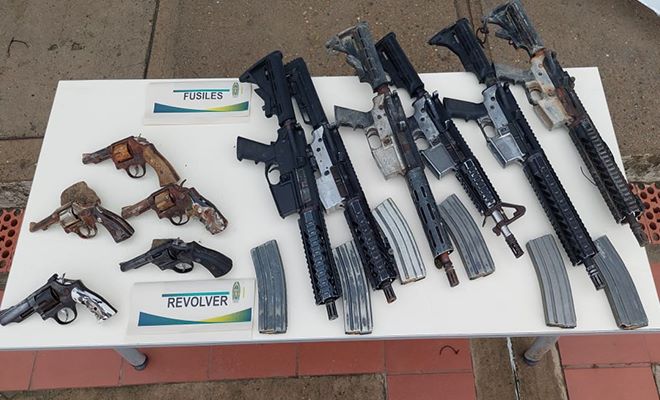 Armamento incautado Armamento incautado