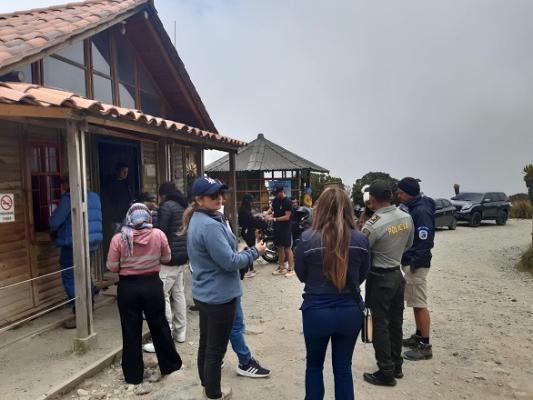 Unidades de protección realizan acompañamiento a propios y visitantes en el fin de semana actividades de prevención en el fin de semana