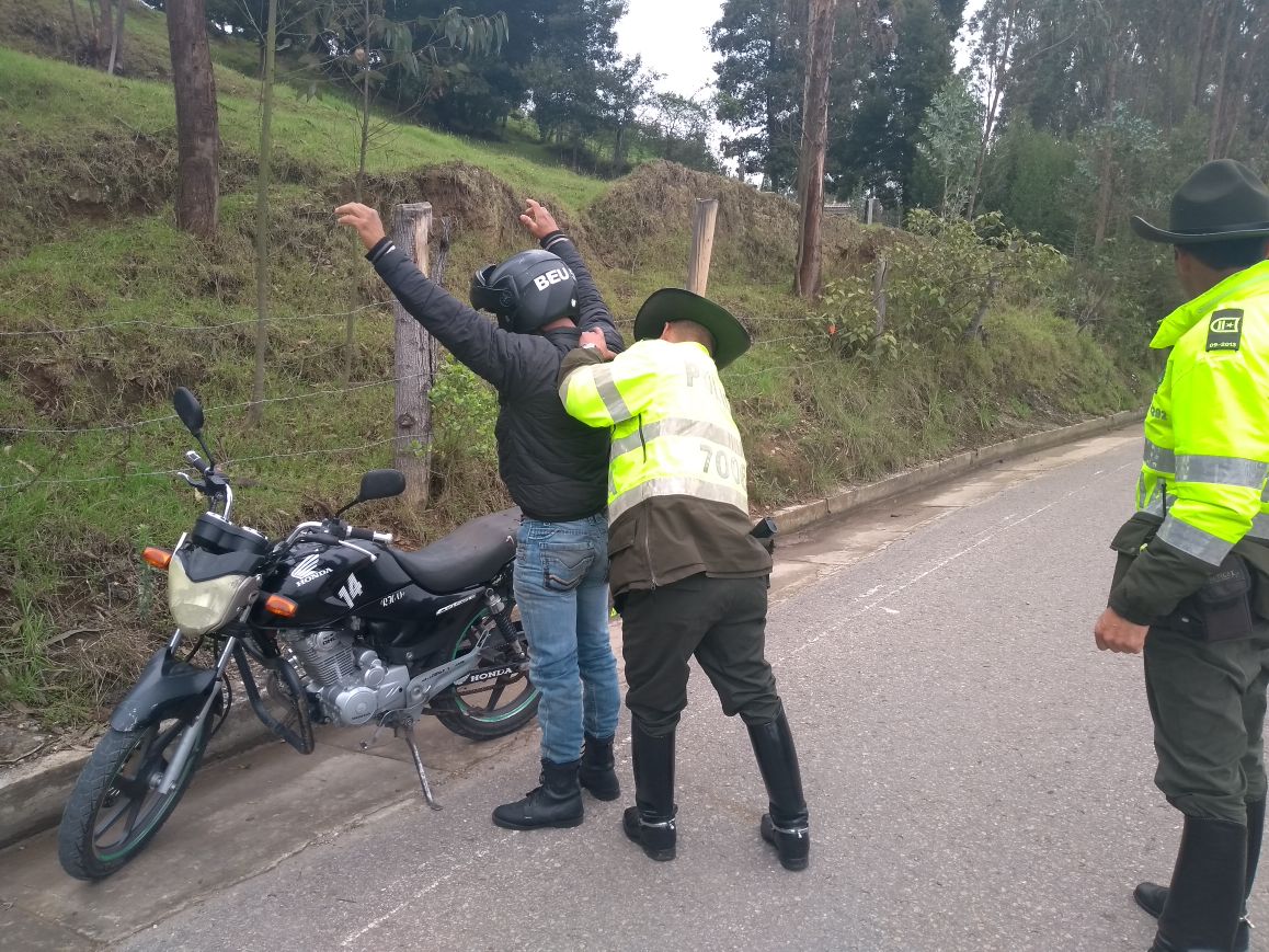 Avanzan acciones contra el hurto en Tunja  balance-fin-de-semana-metun