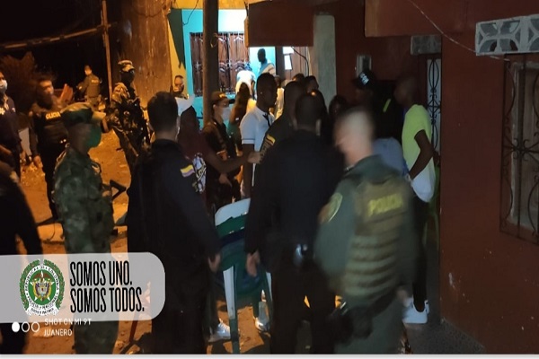 Balance sobre fin de semana 60 fiestas intervenidas 4 60 fiestas clandestinas fueron intervenidas durante el fin de semana en Quibdó