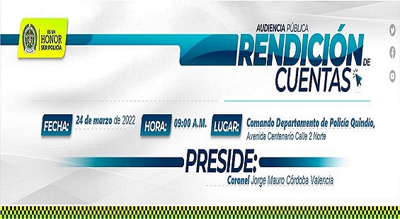 Invitación a rendición de cuentas Invitación a rendición de cuentas