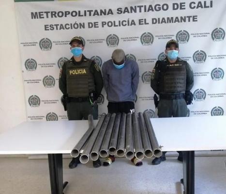 Actos-vandalicos-en-Cali Vandalismo-puente-Calipso-Cali