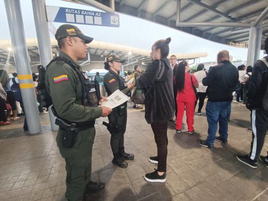 Campaña-contra-la-extorsión Gaula-Policía-Cali