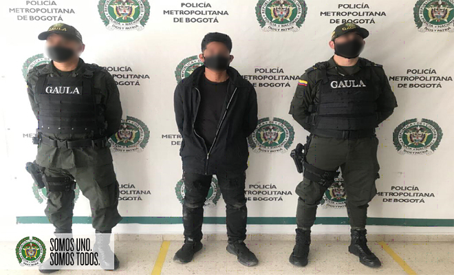 extorsión-comerciantes Capturamos a un hombre conocido como ‘comandante’,