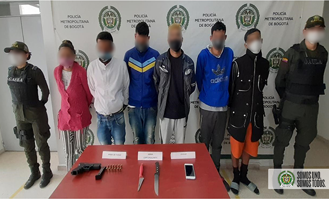 Capturamos a seis integrantes de “la vencidad” extorsión-ciudadanos-venezolanos