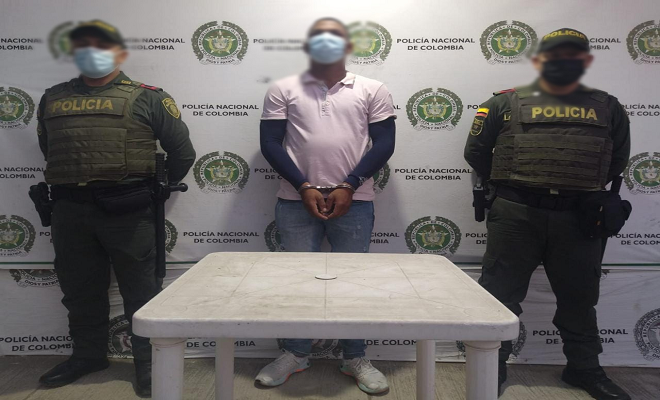 Capturado por orden judicial Capturado por orden judicial