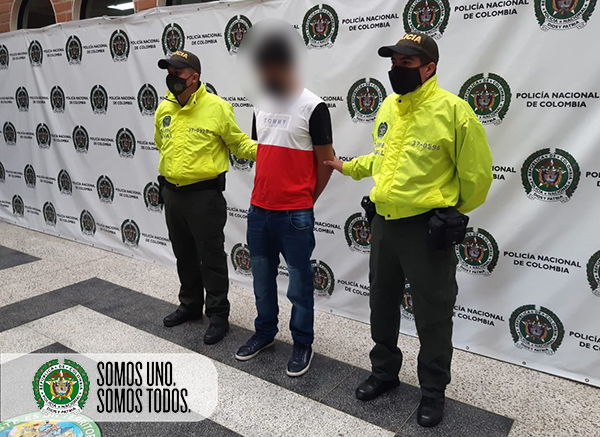 Capturado alias ‘sebas’ por hurto y tentativa de homicidio a un funcionario policial