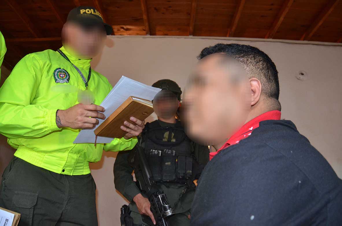 Golpe al grupo delictivo organizado "robledo"