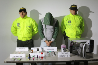 Allanamiento permitió la captura de un hombre y la incautación de estupefaciente  Capturado con tussi